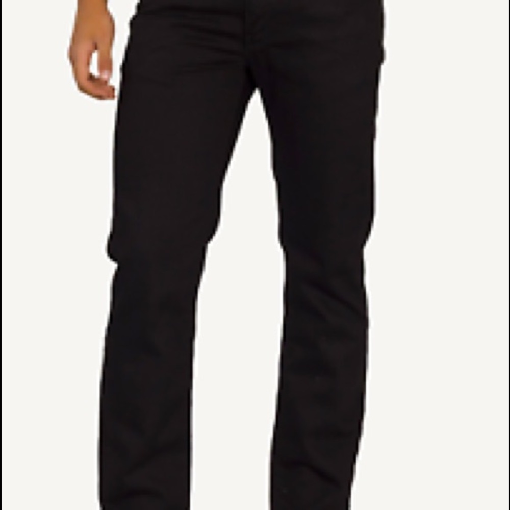 Levi’s 514 black jeans 33w 34l